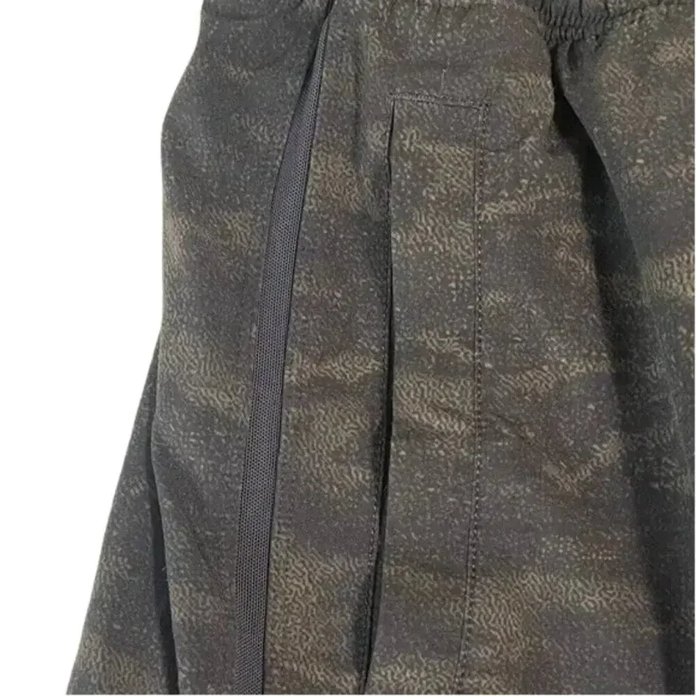 lululemon athletica Black Patterned Athletic Shorts